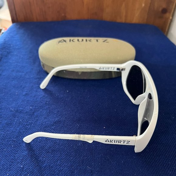 A. Kurtz Unisex White Sunglasses main image 4